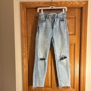 Stradivarius Light Blue Straight Leg Jeans